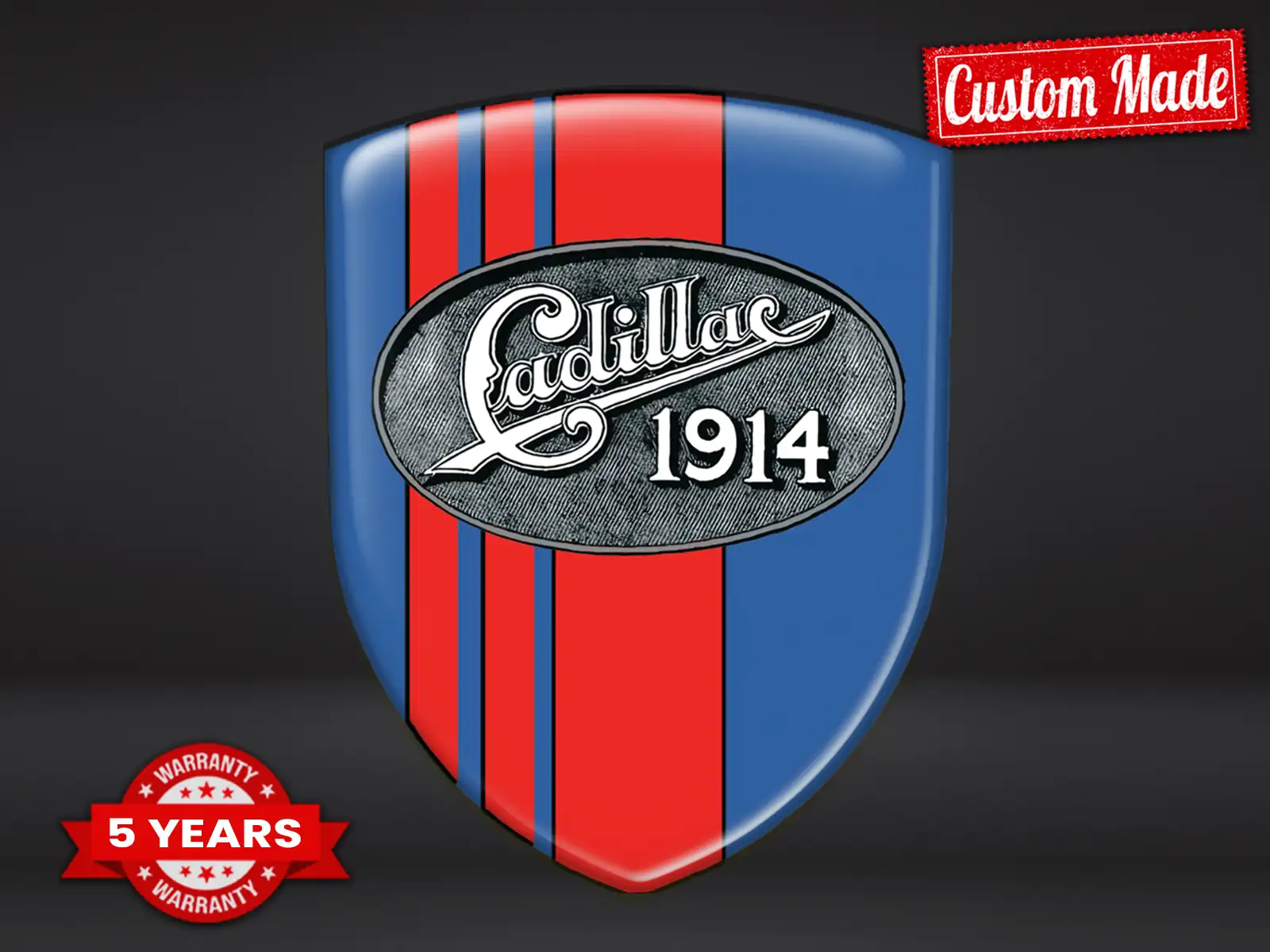 Cadillac Bannersticker Auto Max Robust Modern Pro Stil
